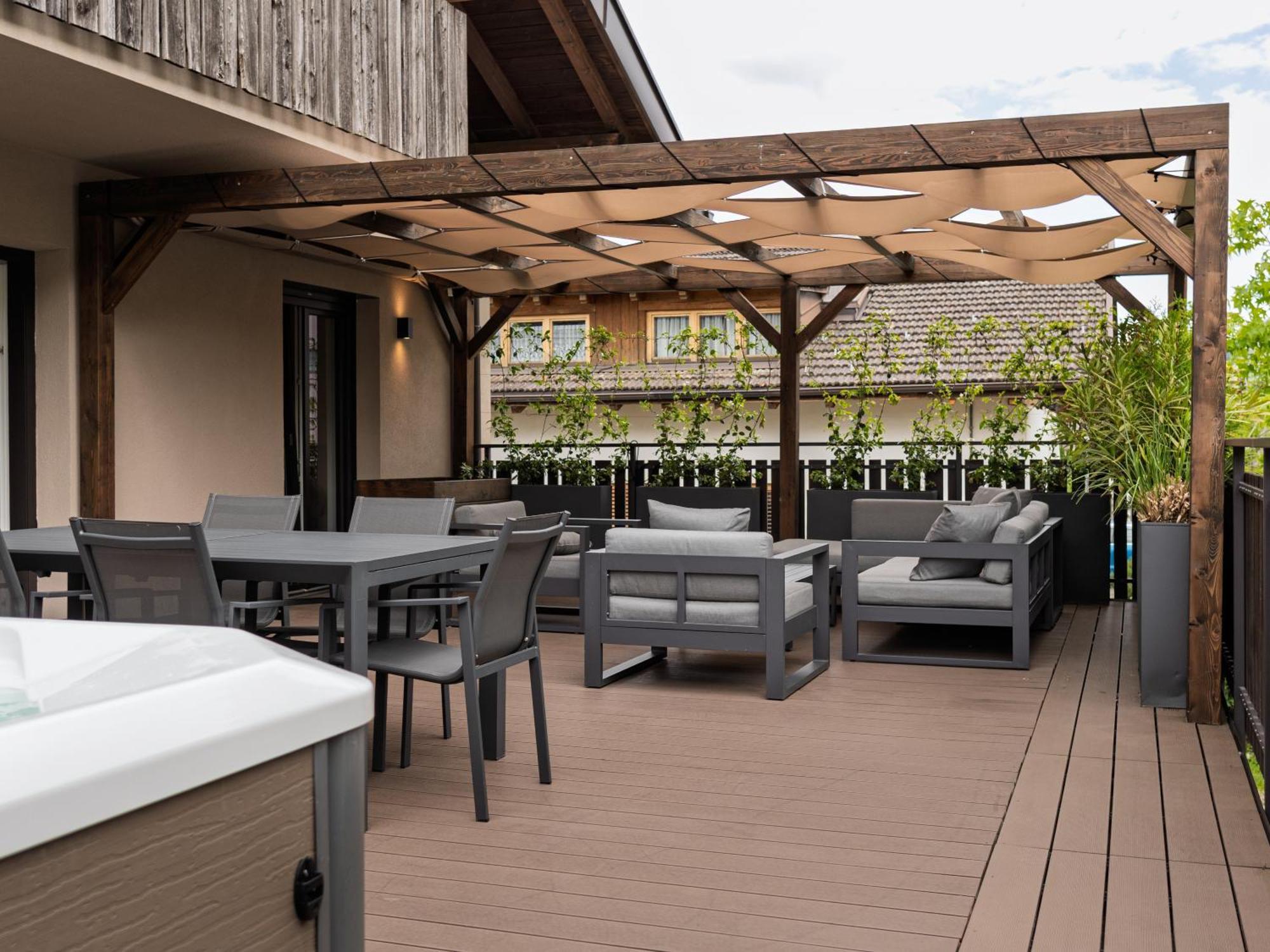Mountain View Suites Tisens Exterior photo
